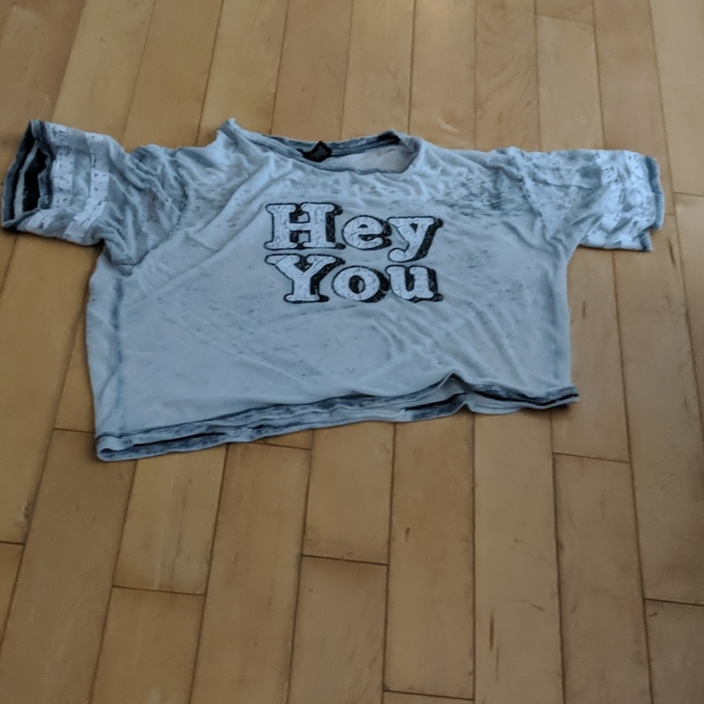 A graphic tee